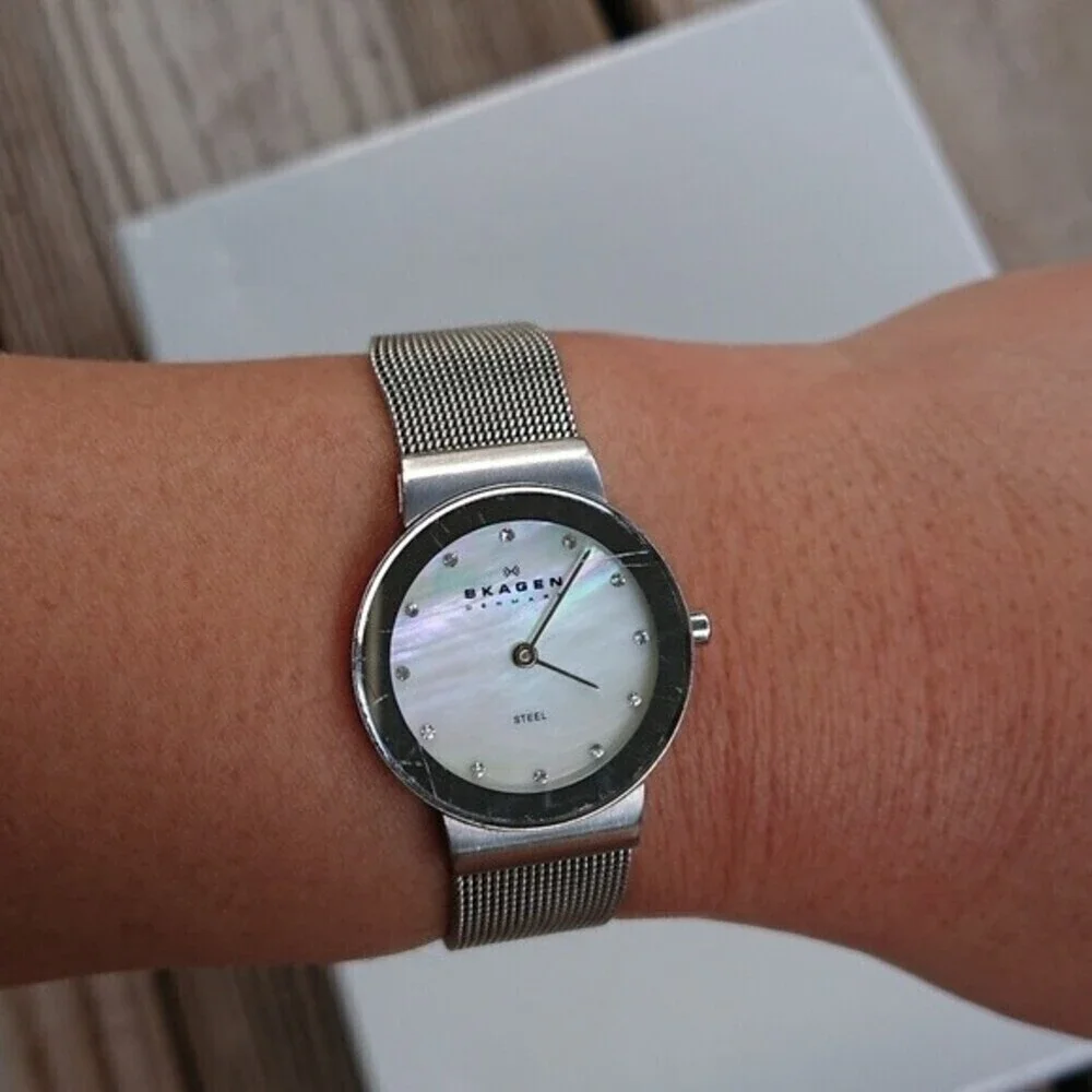 Skagen Freja Lille Steel Mesh Watch